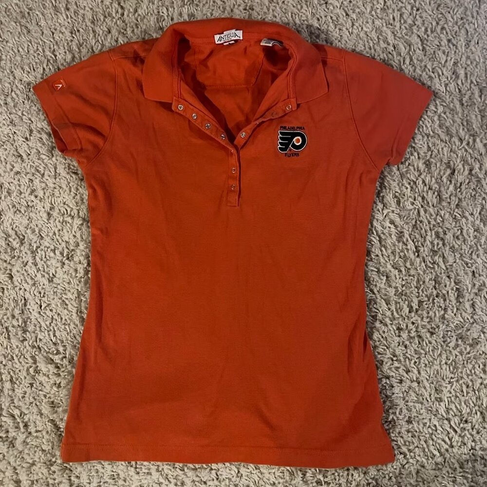 Antigua Women’s‎ Philadelphia Flyers Collared Polo Shirt